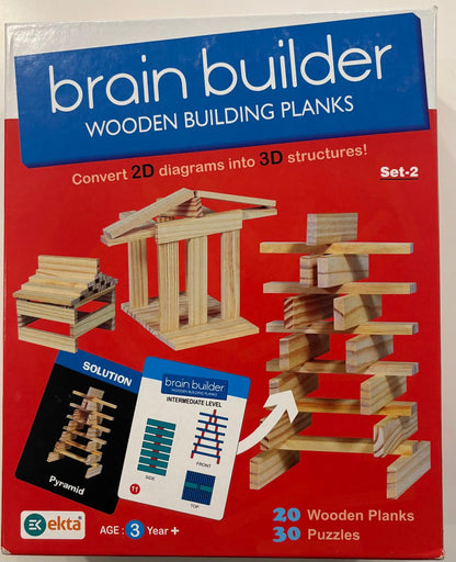 Brain Builder STEM Construction Kit for Kids