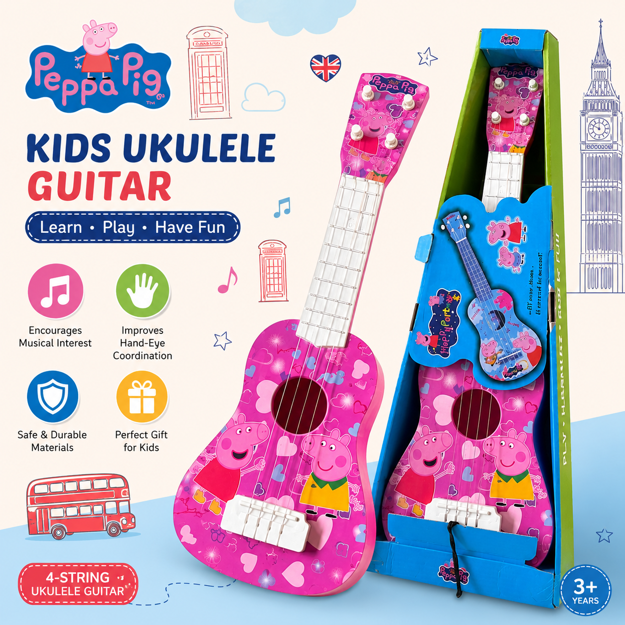 Musical Ukulele Toy Guitar